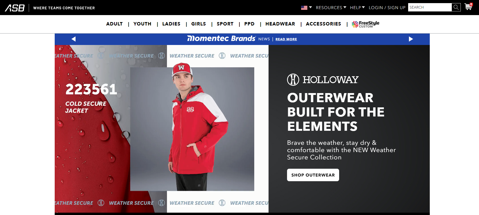 Marcas de ropa deportiva de Augusta&nbsp;