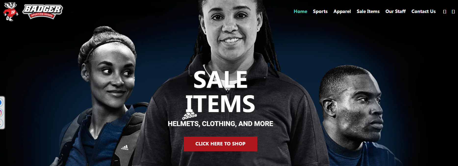 Ropa deportiva de tejón