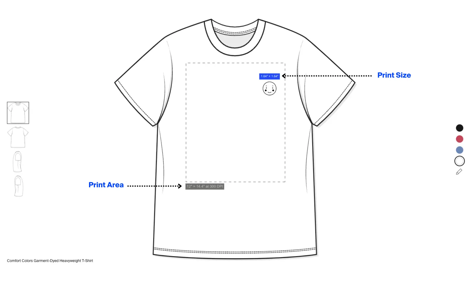 T-shirt Design Size Photoshop T Shirt Print Sizes TY: Maximum