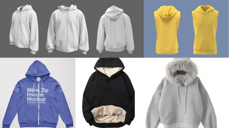 Choix du tissu en fonction du type de sweat à capuche