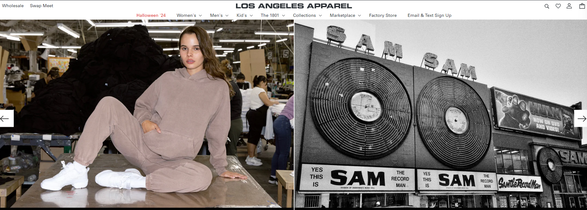 ملابس لوس أنجلوس