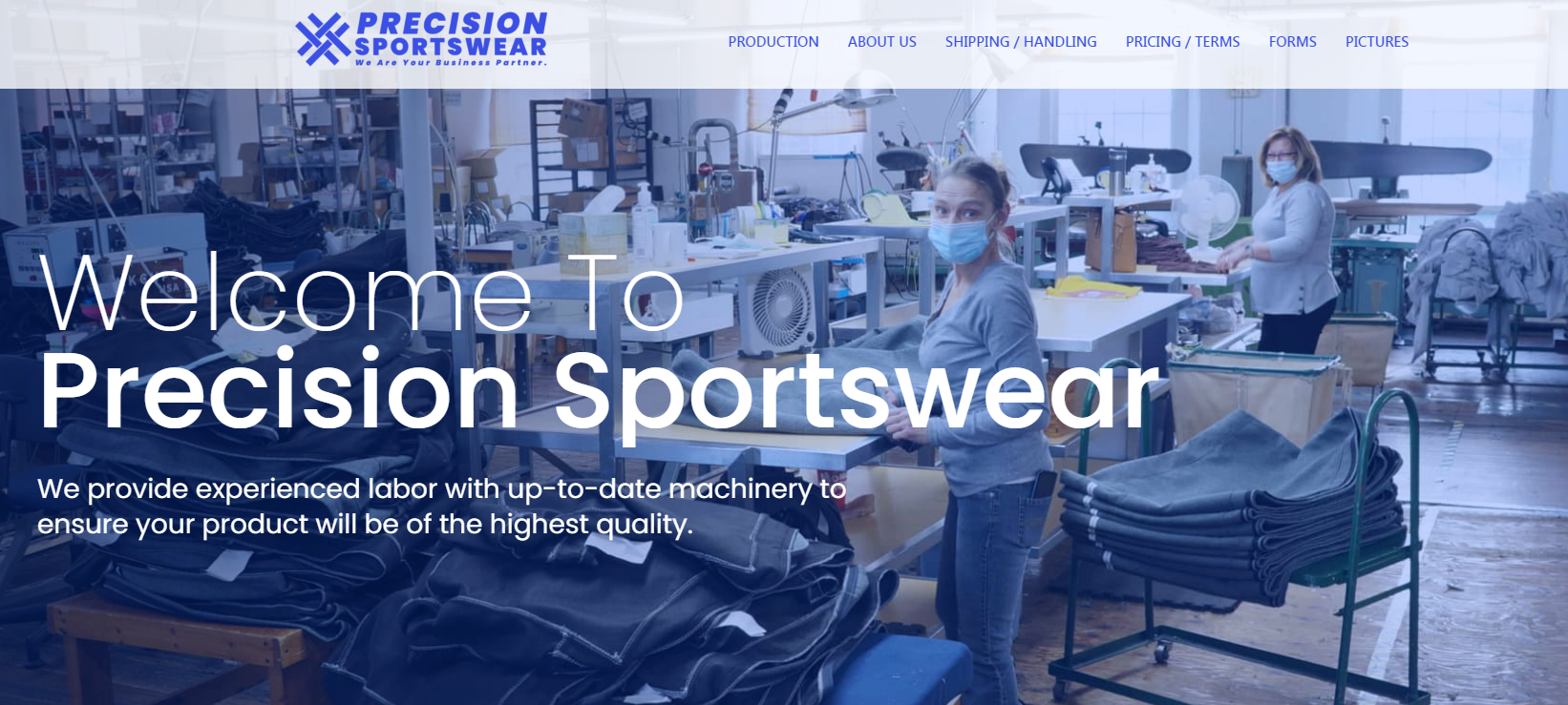 Ropa deportiva de precisión