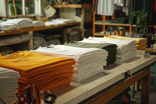 Présentoirs de table empilés